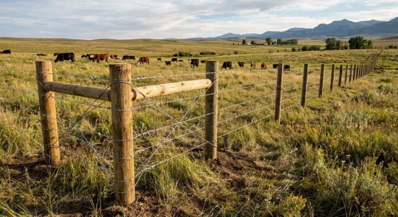 Livestock Fencing Installation Service