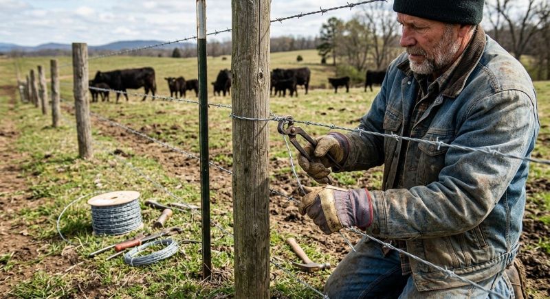 Livestock Fencing Installation