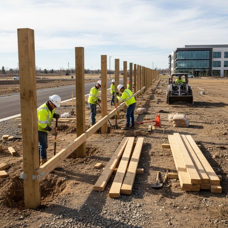 Local Livestock Fencing Installation pros at work