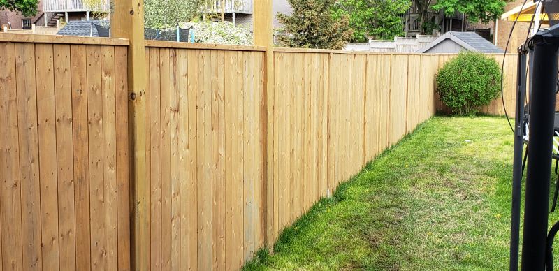 Tall Privacy Fence